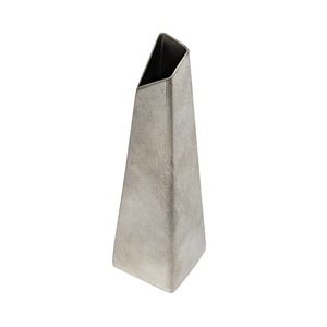 Pewter Crafters of Cape Cod Pewter Vase Small Abstract Post-Modern Vessel